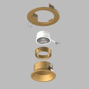 Встраиваемый светильник Lightstar Domino D61303GMOD в Красноуральске - krasnouralsk.ok-mebel.com | фото 3