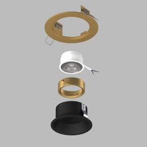 Встраиваемый светильник Lightstar Domino D61307GMOD в Красноуральске - krasnouralsk.ok-mebel.com | фото 3