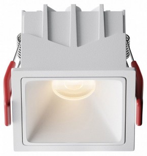 Встраиваемый светильник Maytoni Alfa LED DL043-01-10W3K-SQ-W-1 в Красноуральске - krasnouralsk.ok-mebel.com | фото