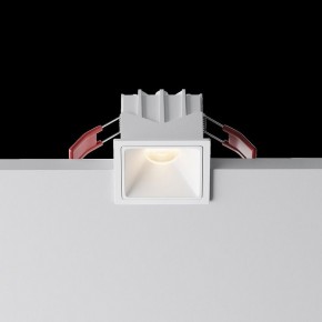 Встраиваемый светильник Maytoni Alfa LED DL043-01-10W3K-SQ-W-1 в Красноуральске - krasnouralsk.ok-mebel.com | фото 5