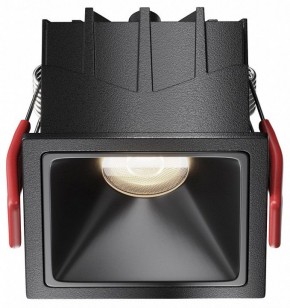 Встраиваемый светильник Maytoni Alfa LED DL043-01-10W4K-SQ-B-1 в Красноуральске - krasnouralsk.ok-mebel.com | фото