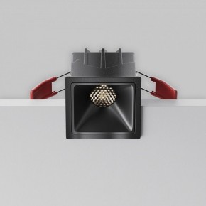 Встраиваемый светильник Maytoni Alfa LED DL043-01-10W4K-SQ-B-1 в Красноуральске - krasnouralsk.ok-mebel.com | фото 5