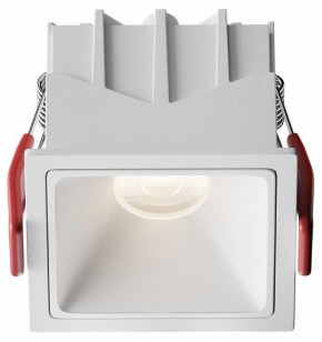 Встраиваемый светильник Maytoni Alfa LED DL043-01-10W4K-SQ-W-1 в Красноуральске - krasnouralsk.ok-mebel.com | фото