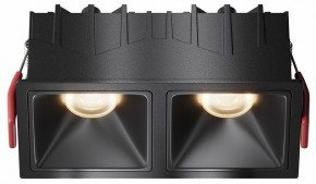 Встраиваемый светильник Maytoni Alfa LED DL043-02-10W3K-SQ-B-1 в Красноуральске - krasnouralsk.ok-mebel.com | фото