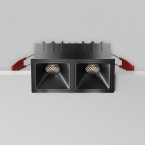 Встраиваемый светильник Maytoni Alfa LED DL043-02-10W4K-SQ-B-1 в Красноуральске - krasnouralsk.ok-mebel.com | фото 2