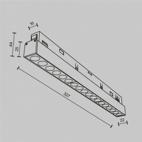 Встраиваемый светильник Maytoni Points TR031-4-18WTW-M-DSZ-W в Красноуральске - krasnouralsk.ok-mebel.com | фото 6