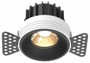 Встраиваемый светильник Maytoni Round DL058-12W2.7K-TRS-B в Красноуральске - krasnouralsk.ok-mebel.com | фото