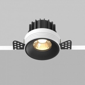 Встраиваемый светильник Maytoni Round DL058-12W2.7K-TRS-B в Красноуральске - krasnouralsk.ok-mebel.com | фото 3