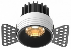 Встраиваемый светильник Maytoni Round DL058-7W2.7K-TRS-B в Красноуральске - krasnouralsk.ok-mebel.com | фото 2