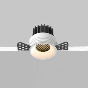 Встраиваемый светильник Maytoni Round DL058-7W2.7K-TRS-W в Красноуральске - krasnouralsk.ok-mebel.com | фото 7