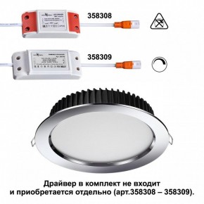 Встраиваемый светильник Novotech Drum 358305 в Красноуральске - krasnouralsk.ok-mebel.com | фото 2