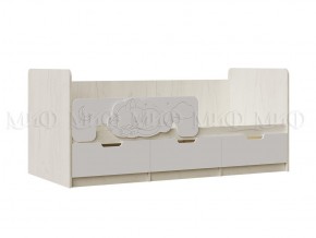 ЮНИОР-4 Кровать 1800 (Шарли Белый​​​​​​​) в Красноуральске - krasnouralsk.ok-mebel.com | фото