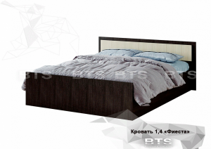 "Фиеста" кровать 1,4м LIGHT в Красноуральске - krasnouralsk.ok-mebel.com | фото 1
