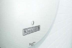 Зеркало Moon 72 white с подсветкой Sansa (SMo1046Z) в Красноуральске - krasnouralsk.ok-mebel.com | фото 4