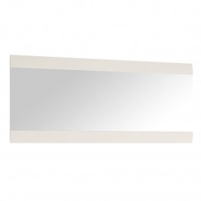 Зеркало /TYP 121, LINATE ,цвет белый/сонома трюфель в Красноуральске - krasnouralsk.ok-mebel.com | фото
